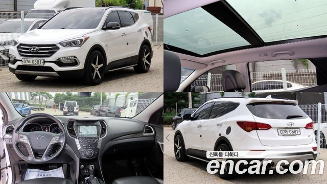 Hyundai Santafe из Кореи Encar