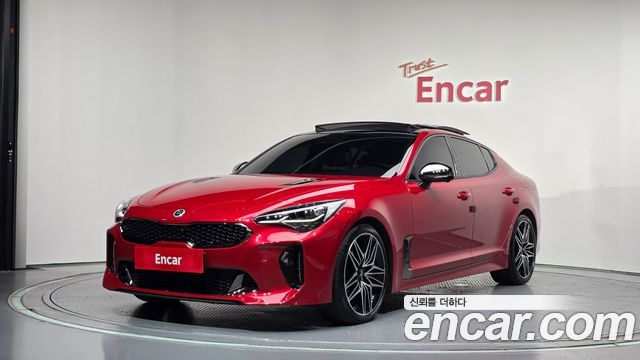 Kia Stinger из Кореи Encar