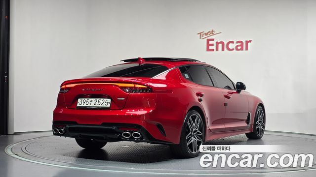 Kia Stinger из Кореи Encar