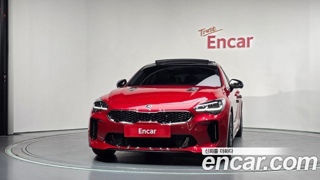 Kia Stinger из Кореи Encar