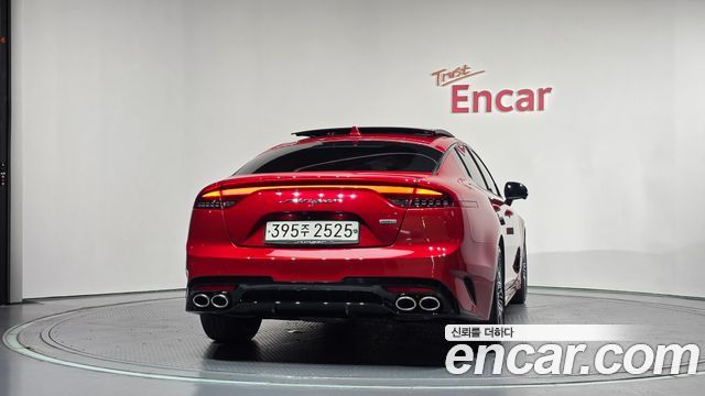 Kia Stinger из Кореи Encar