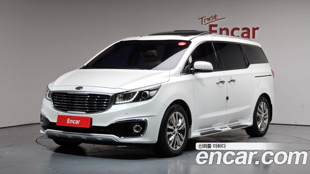 Kia Carnival из Кореи Encar