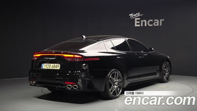 Kia Stinger из Кореи Encar