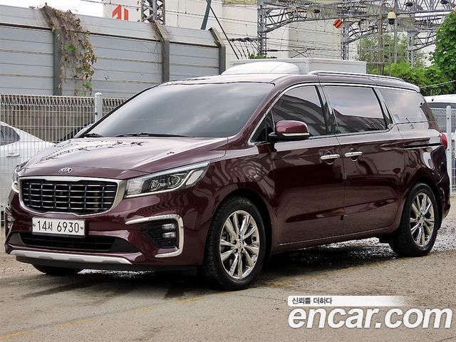 Kia Carnival из Кореи Encar