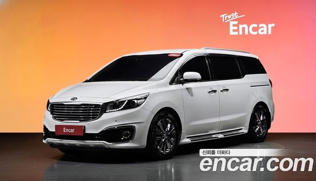 Kia Carnival из Кореи Encar