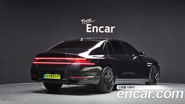 Genesis G90 Gasoline 3.5 Turbo e-S/C AWD Black — пробег 37 579 км — фото 2 из 5
