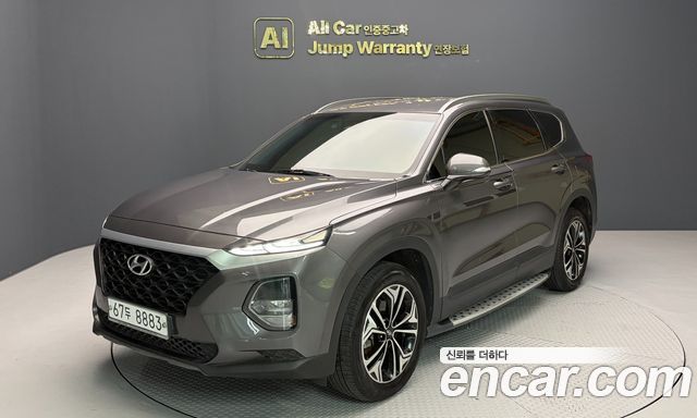 Hyundai Santafe из Кореи Encar