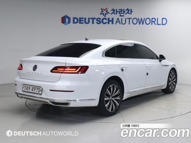 Volkswagen Arteon из Кореи Encar