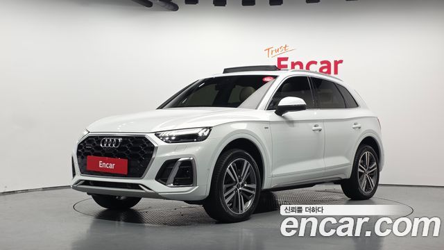 Audi Q5 45 TFSI Quattro Premium — пробег 42 924 км — фото 1 из 5