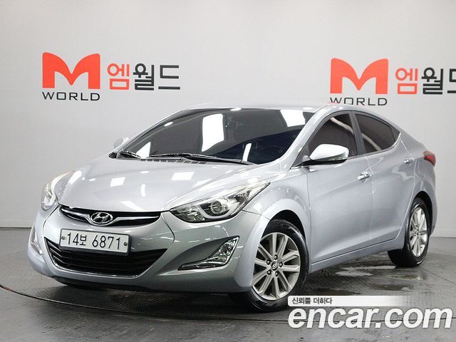 Hyundai AVANTE из Кореи Encar