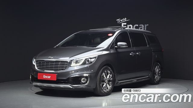Kia Carnival из Кореи Encar