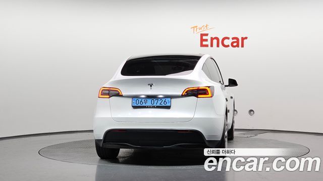 Tesla Model Y из Кореи Encar