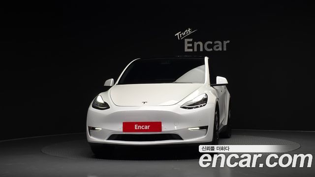 Tesla Model Y из Кореи Encar