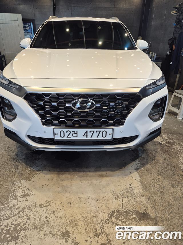Hyundai Santafe из Кореи Encar