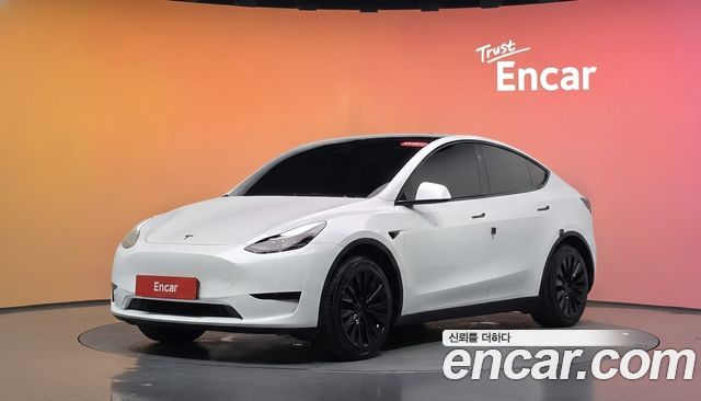 Tesla Model Y из Кореи Encar