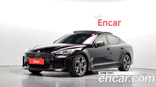 Kia Stinger из Кореи Encar