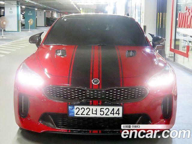 Kia Stinger из Кореи Encar