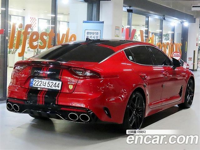 Kia Stinger из Кореи Encar