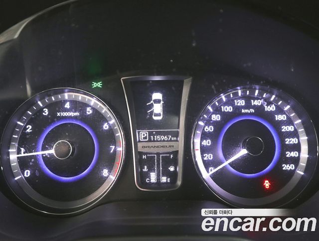 Hyundai Grandeur из Кореи Encar