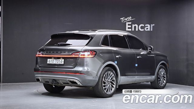 Lincoln Nautilus из Кореи Encar