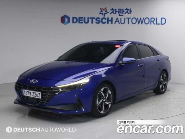 Hyundai AVANTE из Кореи Encar