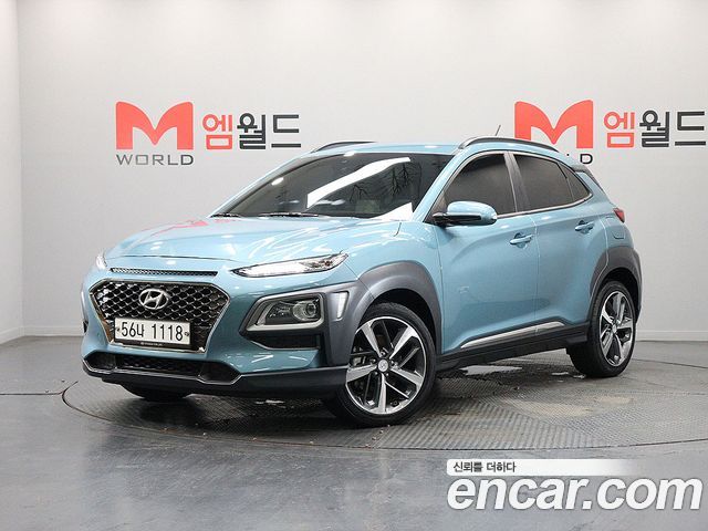 Hyundai Kona из Кореи Encar