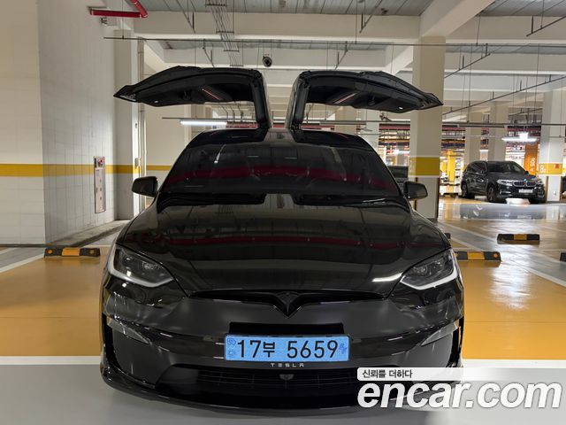 Tesla Model X из Кореи Encar