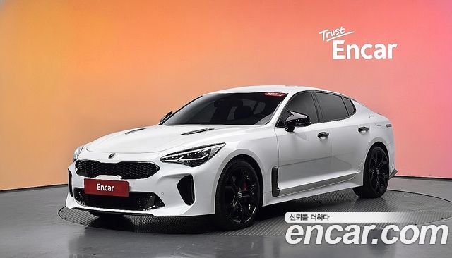 Kia Stinger из Кореи Encar