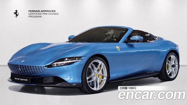 Ferrari Roma из Кореи Encar