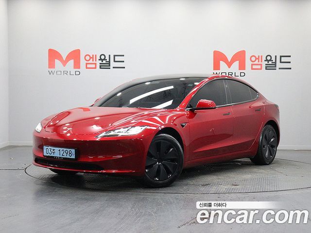 Tesla Model 3 из Кореи Encar