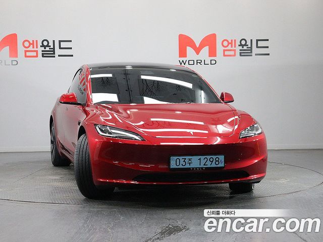 Tesla Model 3 из Кореи Encar