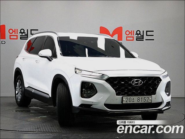 Hyundai Santafe из Кореи Encar