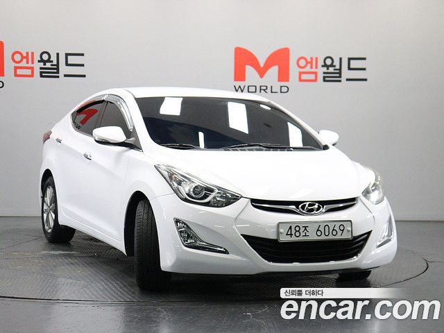 Hyundai AVANTE из Кореи Encar