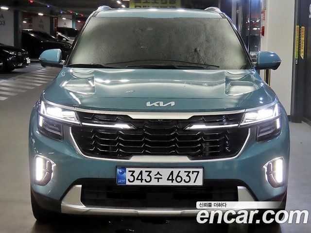 Kia Seltos Gasoline 1.6 Turbo 2WD Signature — пробег 3 400 км — фото 1 из 5