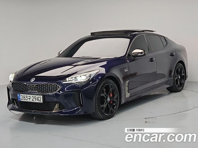 Kia Stinger из Кореи Encar