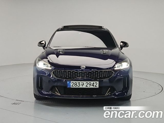Kia Stinger из Кореи Encar
