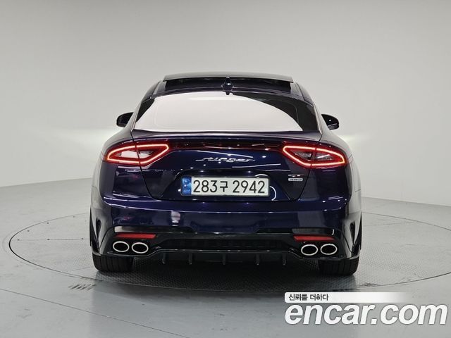 Kia Stinger из Кореи Encar