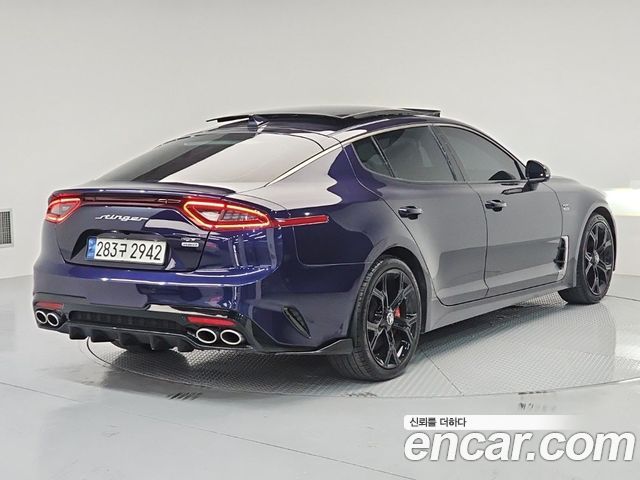 Kia Stinger из Кореи Encar
