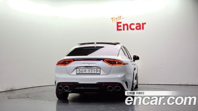 Kia Stinger из Кореи Encar