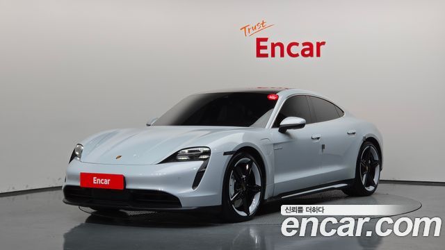 Porsche Taycan из Кореи Encar