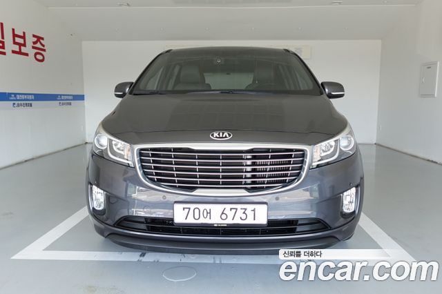Kia Carnival из Кореи Encar