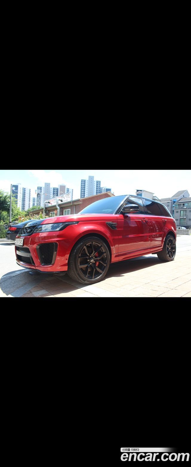Land Rover Range Rover Sport 5.0 SVR — пробег 46 500 км — фото 3 из 5