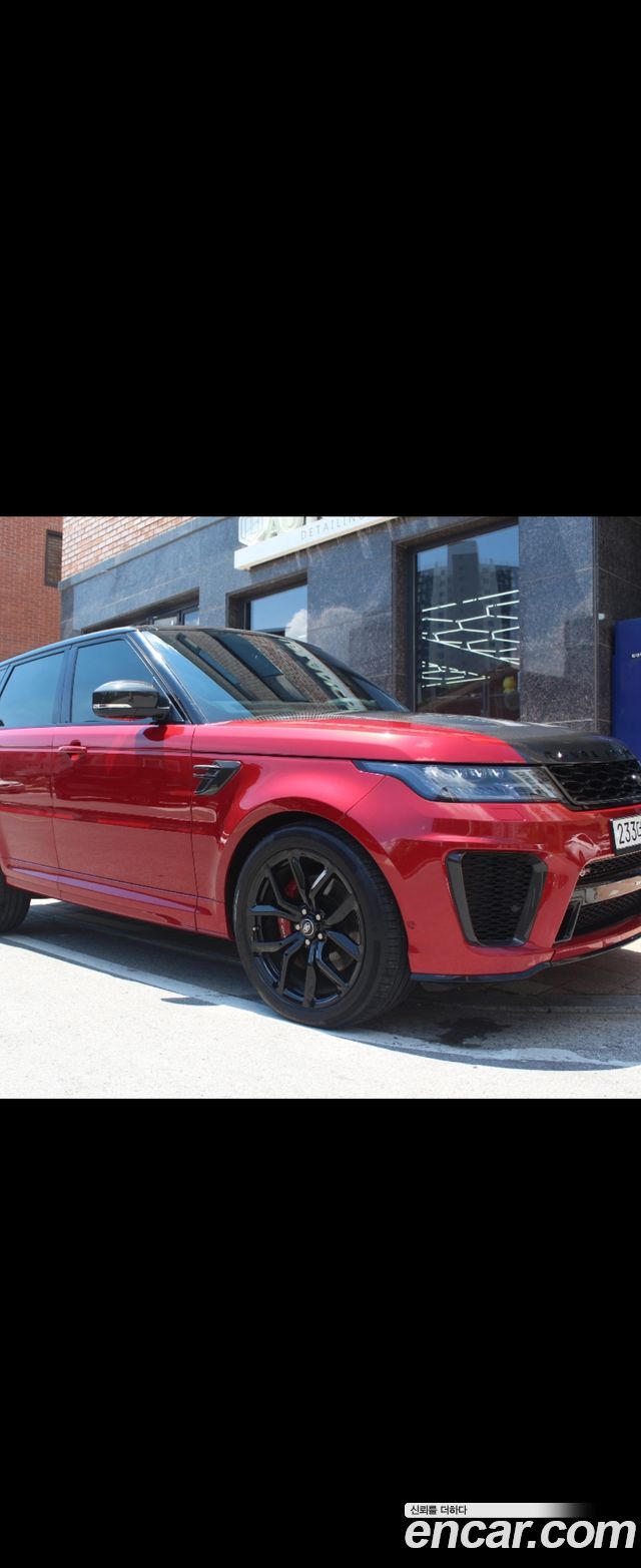 Land Rover Range Rover Sport 5.0 SVR — пробег 46 500 км — фото 5 из 5
