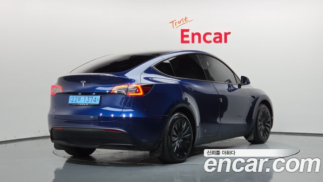 Tesla Model Y из Кореи Encar