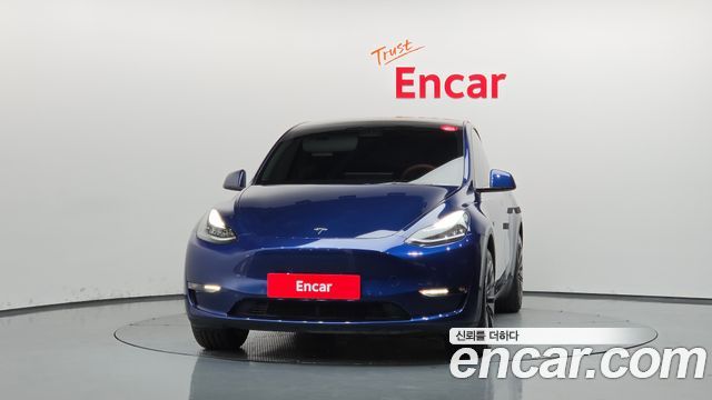 Tesla Model Y из Кореи Encar