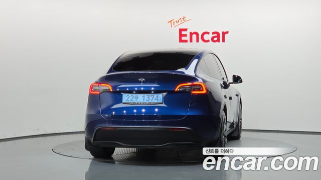 Tesla Model Y из Кореи Encar