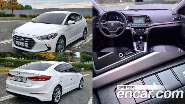 Hyundai AVANTE из Кореи Encar