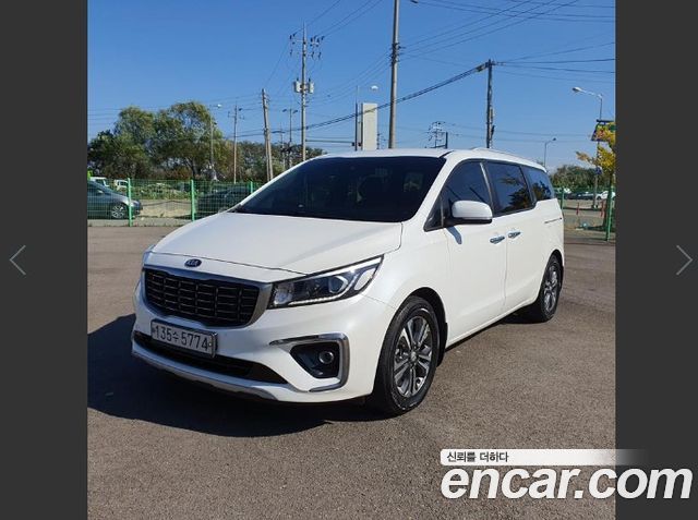 Kia Carnival из Кореи Encar
