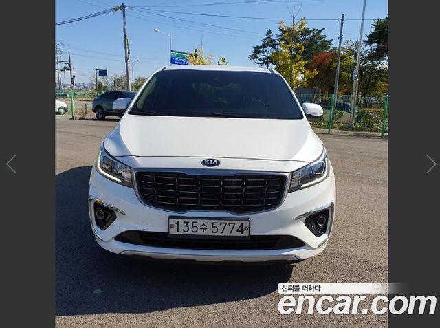 Kia Carnival из Кореи Encar