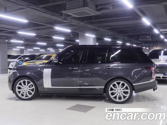 Land Rover Range Rover из Кореи Encar